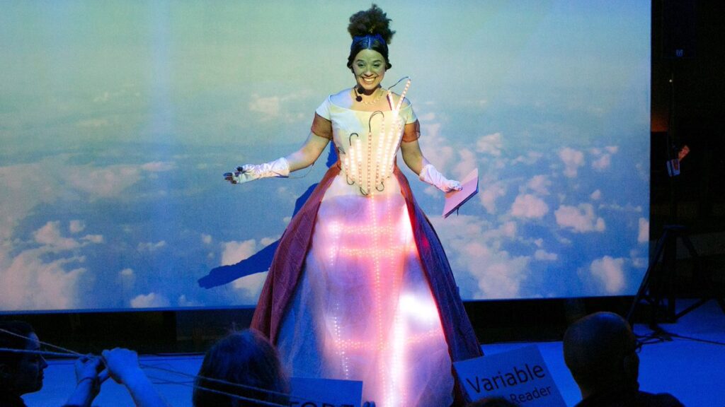Credit: Ada.Ada.Ada. Photograph by Rachel Burnham. Copyright Philpott Design @AdaTheShow
