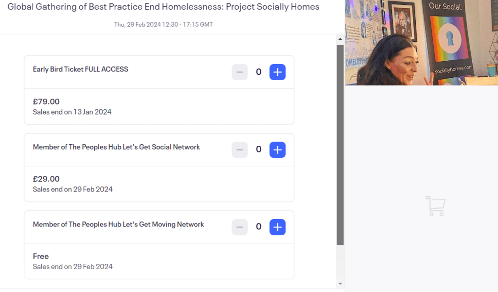 Safe Haven Summit 2024 eventbrite details page
