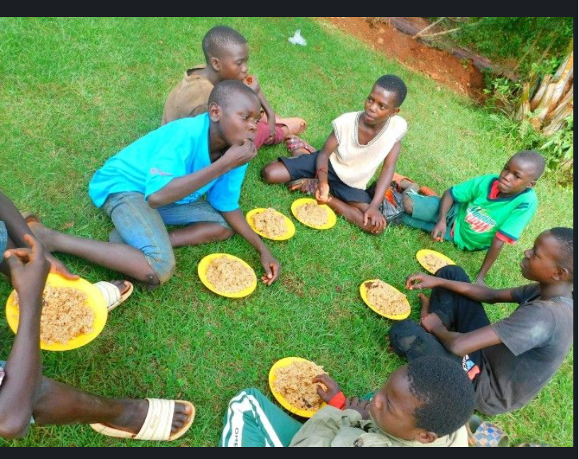 Our Social Uganda: Photograph by Fahad, Muwanika, "Children at the orphanage", Uganda. Poverty Challenge