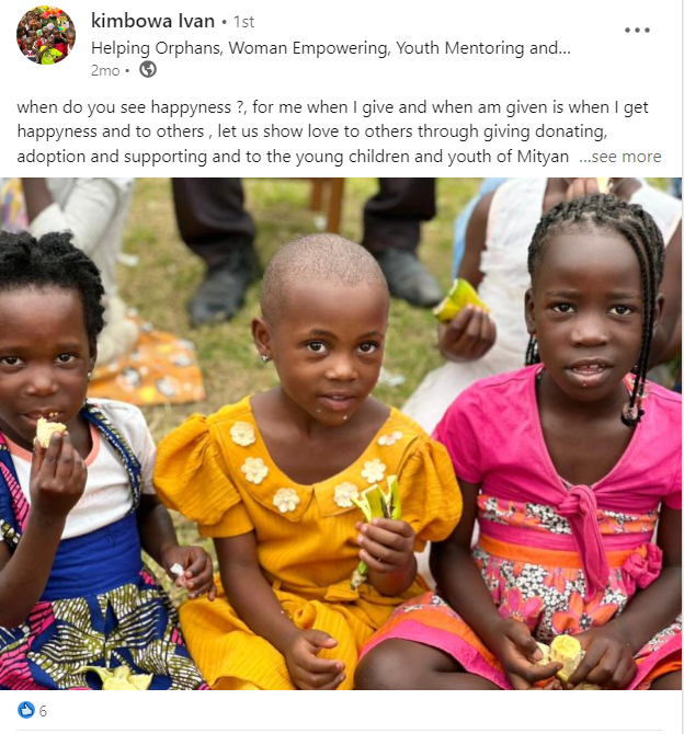 seeds of hope, children in Uganda
